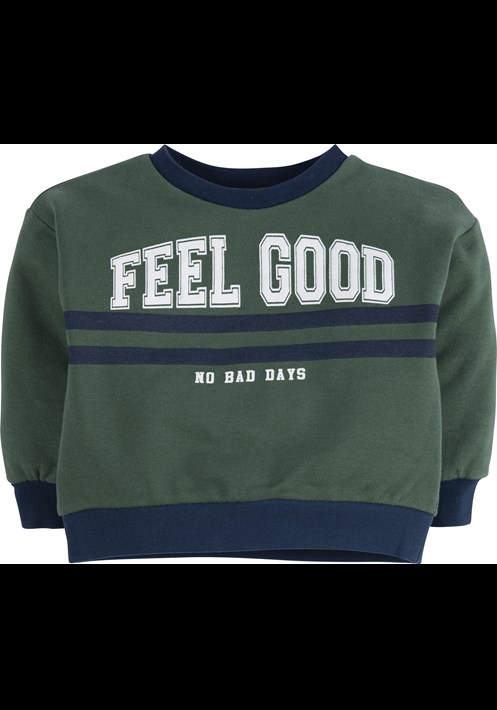 Yazi Baskili Sweatshirt 15808 1