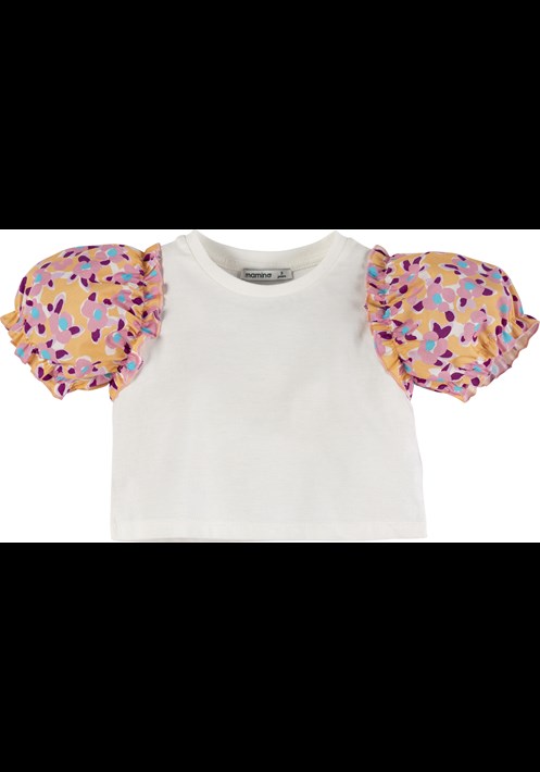 Çiçek Baskili T-Shirt 16314 3